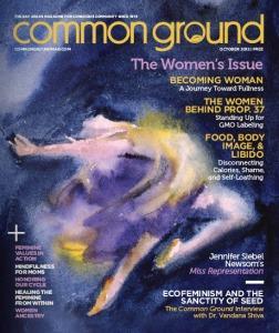 Common Ground October 2012:  The Women's Issue