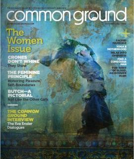 Common Ground magazine cover October 2014