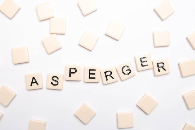 photo: Scrabble tiles spelling "Asperger"